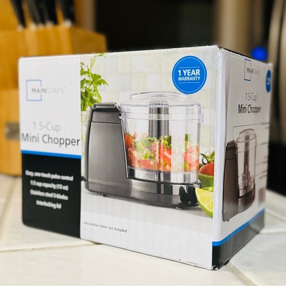Mainstays Mini Food Chopper - Picture 2 of 7